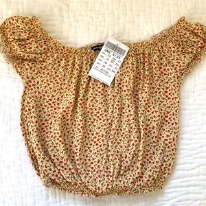 Brandy Melville new floral top